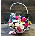 Basket of flowers Cutie