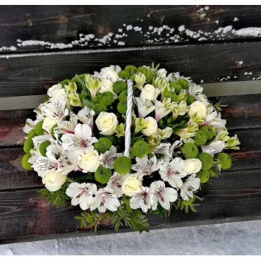 Корзина цветов Полет...